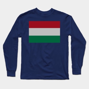 Flag of Hungary Long Sleeve T-Shirt